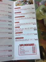 Cancun Mexican And International menu