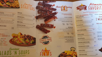 Famous Dave's -b-que menu