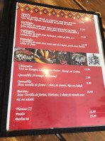 MR Azteca menu