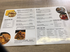 Whistlin' Waffle menu