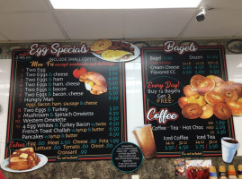 Fresh Hot Bagels menu