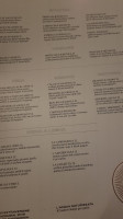 Giulietta menu