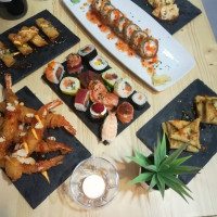 Niku Sushi Carne E Peixe food