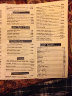 Fuji Sushi menu