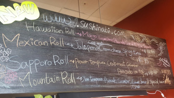 Sushi Nabi menu