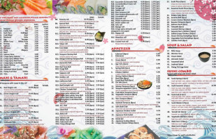 Hokkaido Sushi menu