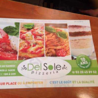 Del Sole Pizzeria menu