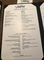 Tuscanos Pizzeria Bistro menu