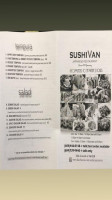 Sushivan menu