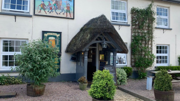 The Tom Cobley Tavern outside