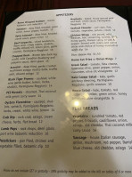 Embarcadero Wine And Oyster menu