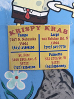 Krispy Krab 2 food