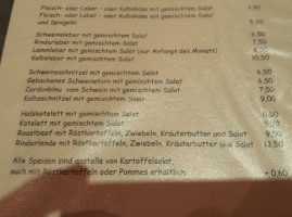 Paul Weinländer Gmbh menu