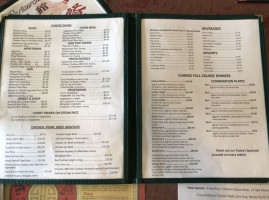 Canton menu