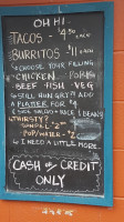 TacoLot menu