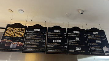 The Burger's Priest menu