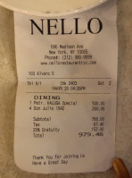 Nello menu