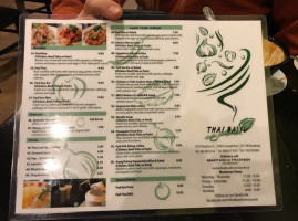 Thai Basil menu