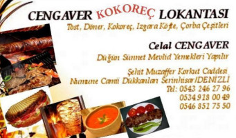 Cengaver Kokoreç food