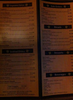 Manvirro's Indian Grill menu