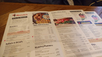 Nando's menu