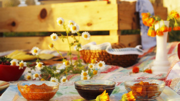 Maria Pic-nic food