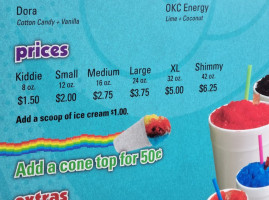 Shimmers Sno Cones food