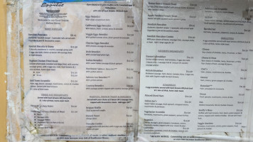 Patty's Eggnest menu