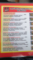 Cj Burgers menu