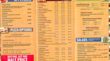 Inglewood Pizza menu