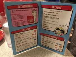 Mel's Diner food