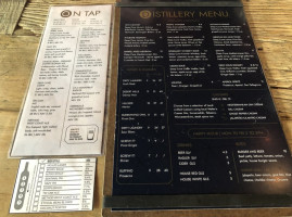 Deep Cove Brewers and Distillers menu