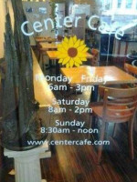 Center Cafe inside