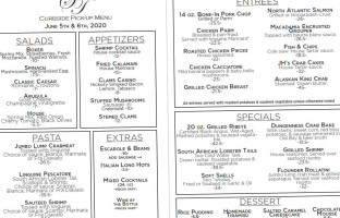 The Stone Terrace by John Henry's menu