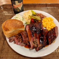 Spring Creek Barbeque food