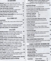 Delrios Restaurant menu