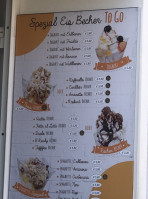 Secco Silvio Eiscafe' menu