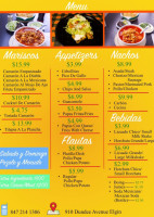 La Flor Taco Grill food