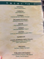 La Casa Del Taco menu