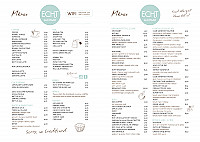 Echt Bergen B.v. Bergen (noord-holland) menu