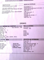 Elephant Grind Coffee menu