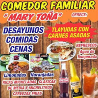 Comedor Familiar Mary Toña food