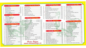 Ocean Village Seafood menu