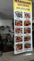 Mariscos Jalisco menu