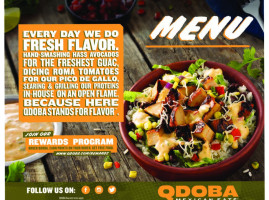 Qdoba Mexican Eats food