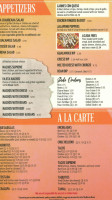 Lacharreada Shawnee menu