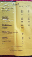 Zabaliget menu