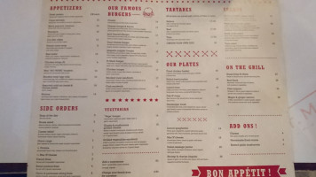 Le St Mark menu