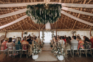 Blue Venado Weddings outside