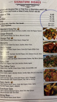 Spicy Noodle House menu